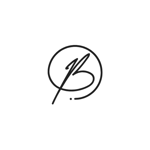 B only black transparent